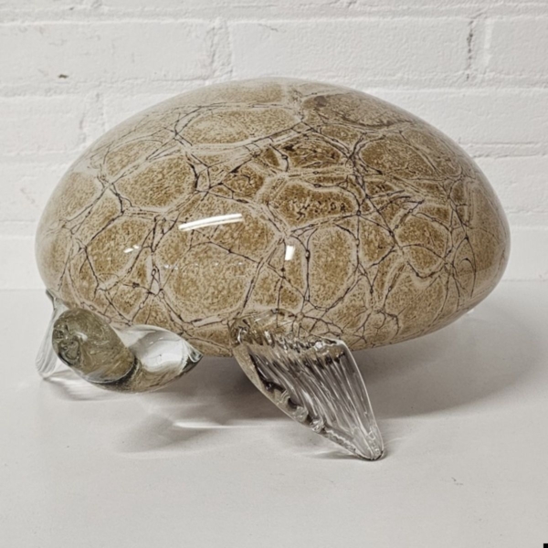 Murano kristallen schildpad. Groot formaat. Lengte 40 cm - Afbeelding 3