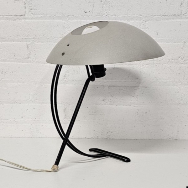 Metalen Louis Kalff Philips bureaulamp, 50er jaren - Afbeelding 7