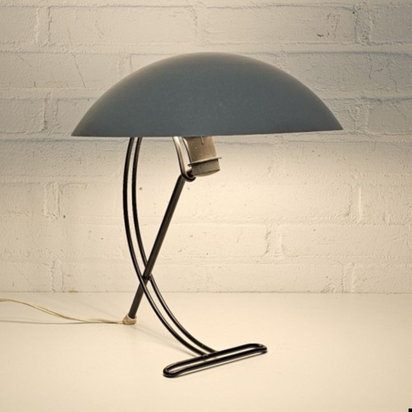 Metalen Louis Kalff Philips bureaulamp, 50er jaren - Afbeelding 2