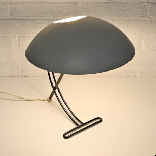 Metalen Louis Kalff Philips bureaulamp, 50er jaren - Afbeelding 6