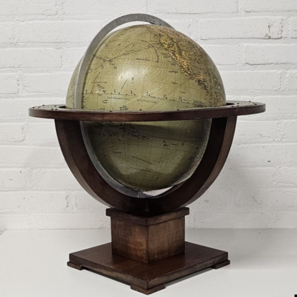 Prachtige globe 'Columbus Erdglobus' in Art Deco standaard. Hoogte 50 cm - Afbeelding 4